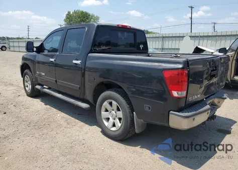 2006 Nissan Titan Xe z USA, uszkodzony, nr VIN 1N6AA07B96N500661